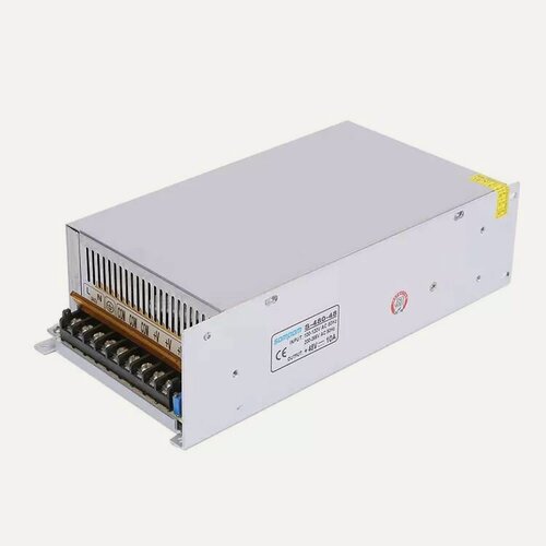 Изображение товара Блок питания 48V 10A 480W, источник питания S-480-48