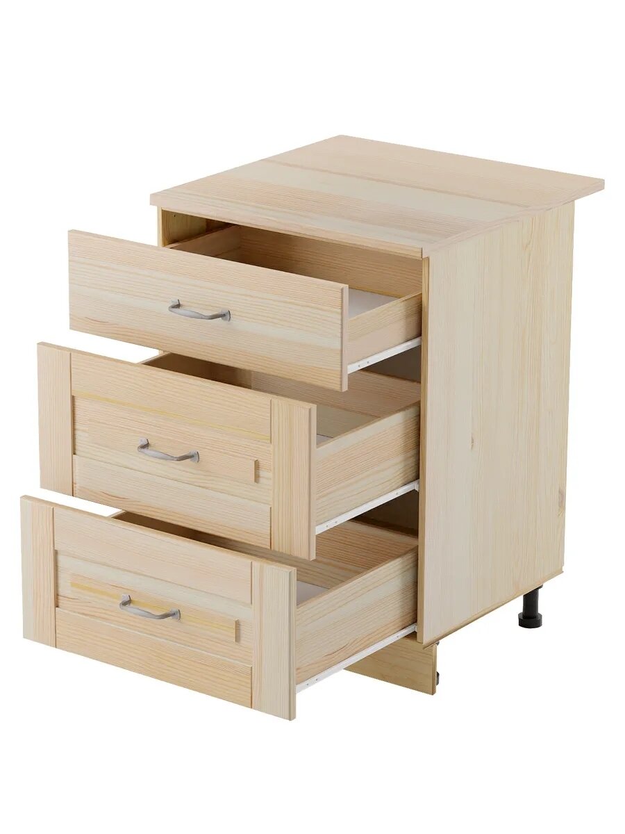 Кухонный модуль напольный Венесуэла массив сосны