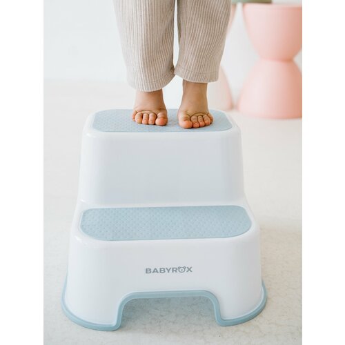 фото Стульчик-подставка двухступенчатый babyrox, цвет: нежно-голубой