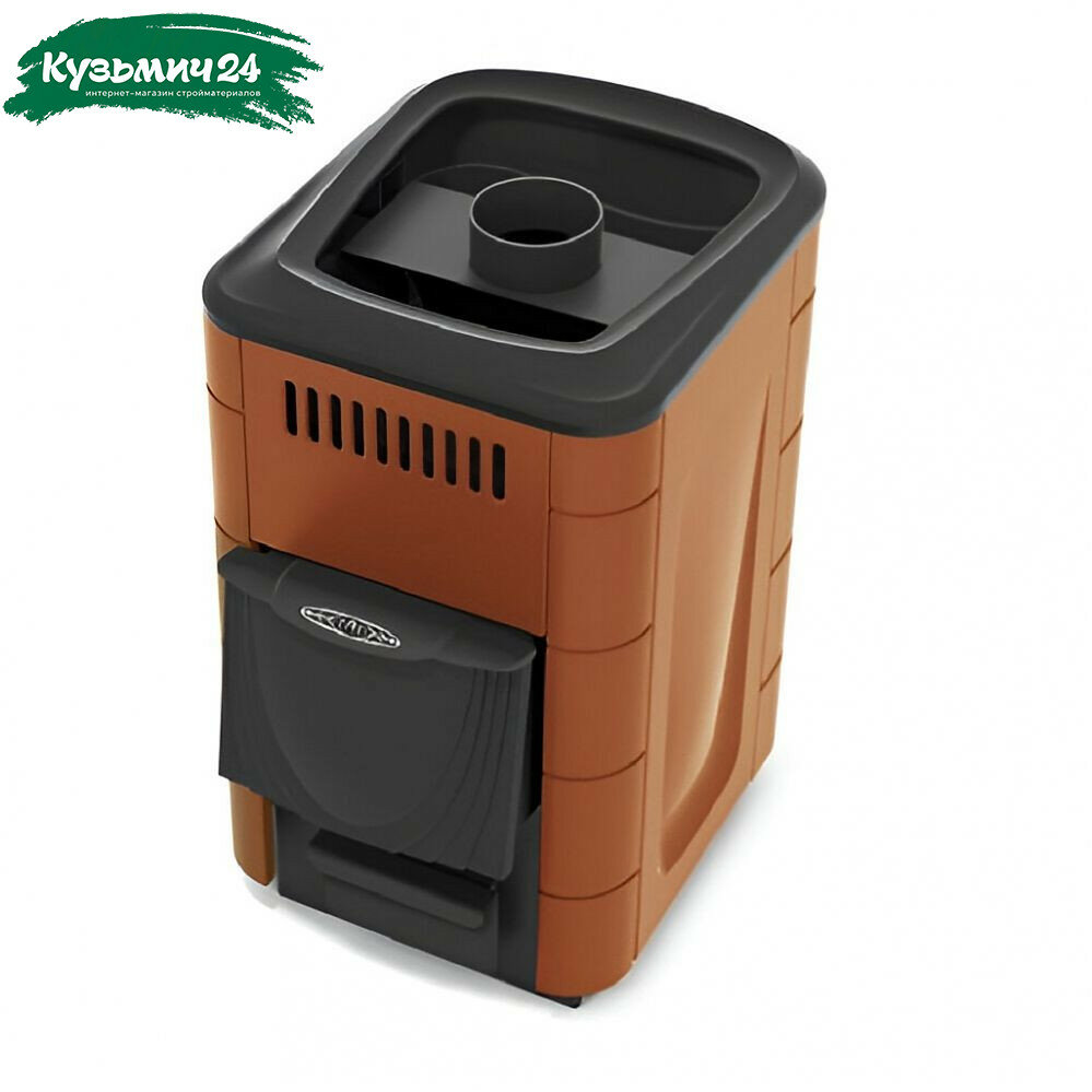 Печь для бани TMF Компакт 2017 Carbon ДА КТК терракот d115 мм до 12 куб. м