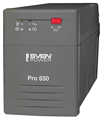 Источник бесперебойного питания SVEN Pro 650