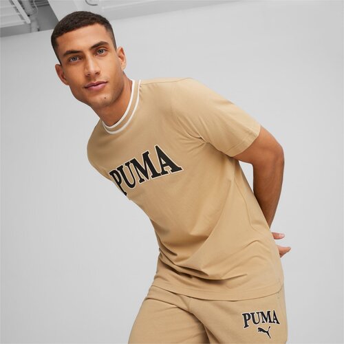 Футболка PUMA Puma Squad Graphic Tee, размер 50, бежевый