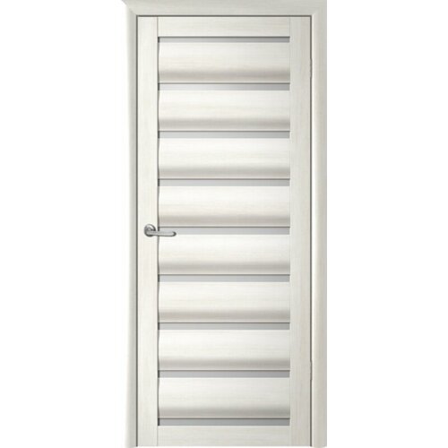 Межкомнатная дверь (комплект) Albero Сидней покрытие Эко-шпон / ПО Белый кипарис Мателюкс 60х200
