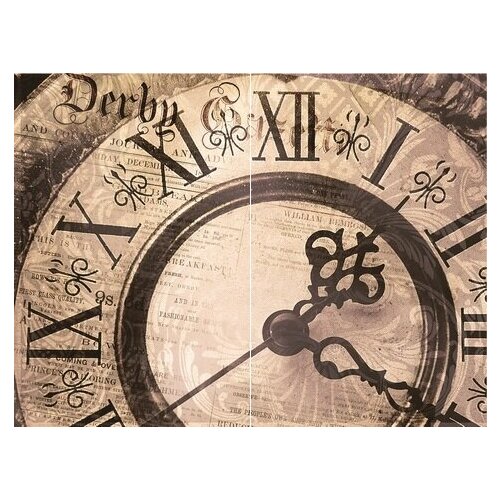 Clock Панно P2-2D176 40х30 (из 2-х пл.)