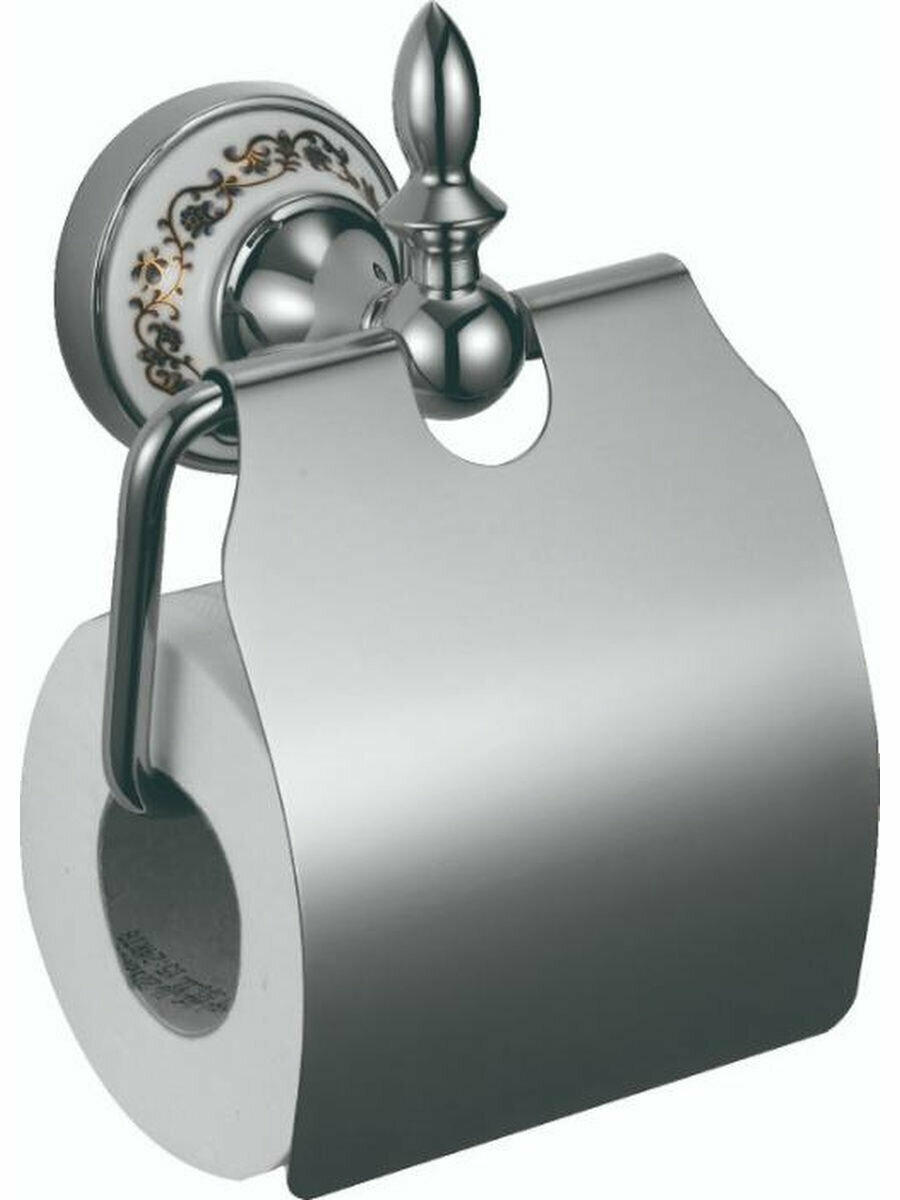 фото Держатель для туалетной бумаги с крышкой настенный