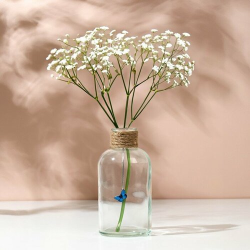 Ваза для цветов прозрачная 500 мл 9613342 413₽