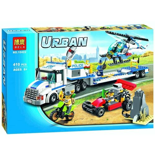 Конструктор перевозчик вертолёта серия URBAN 410 деталей DK TOYS 10422