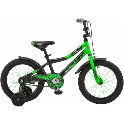 Велосипед детский Schwinn "Piston", колесо 16", цвет: зеленый