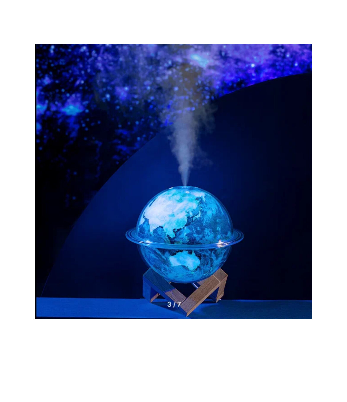 фото Увлажнитель воздуха галактика 330мл/ Аромадиффузор / Земля