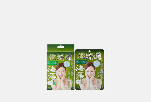 Набор тканевых масок для лица Seaweed Face Mineral Mask 4 шт
