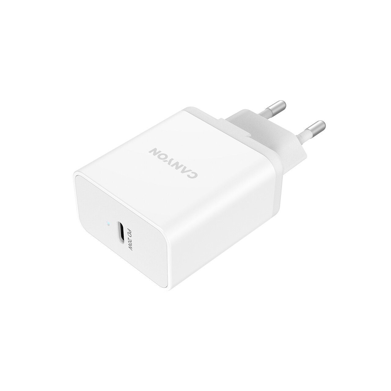 Зарядное устройство сетевое Canyon CNE-CHA20W05 PD 20Вт, USB-C, белый - фото №15