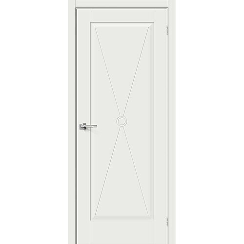 Дверь Прима-10. Ф2 / Цвет White Matt / Двери Браво дверь прима 2 цвет white matt двери браво