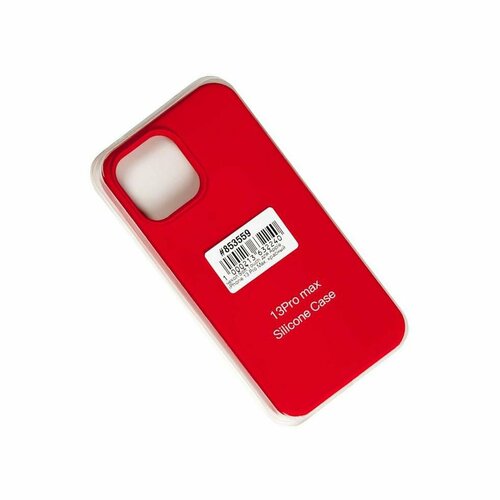 Чехол (задняя накладка) Soft Touch для Apple iPhone 13 Pro Max, красный