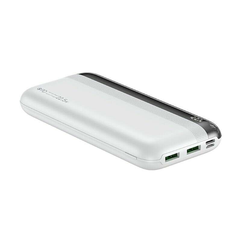 Power bank, 20000mAh, портативный, 2USB выхода, 2,0A, PD