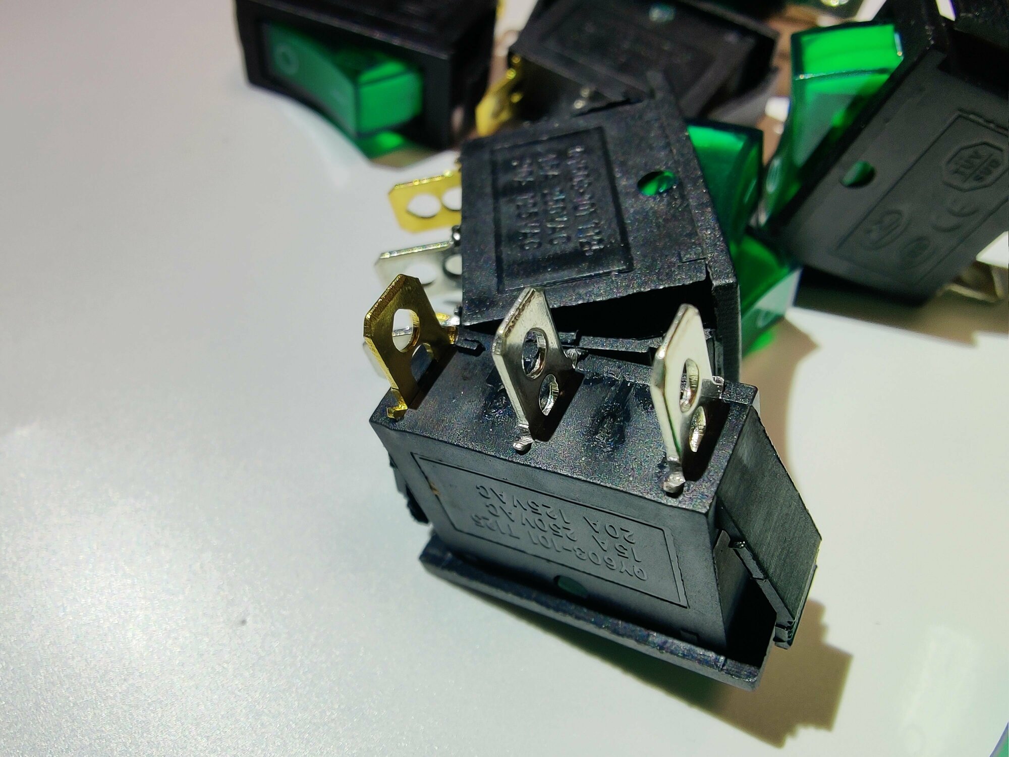 фото Переключатель SС 789, 791 Абат код 120000006493 подходит для пицца печи (ПЭП)