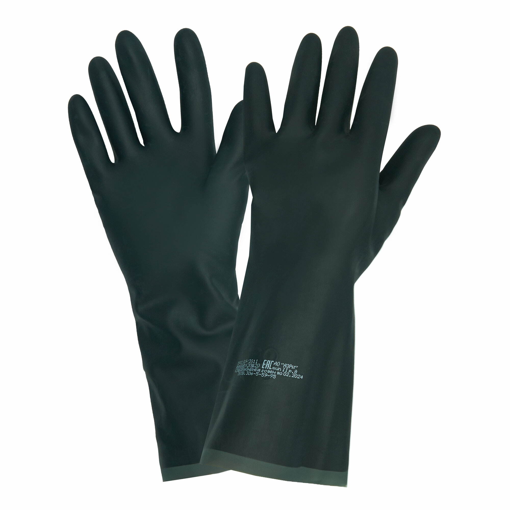 фото Перчатки КЩС тип-2 (К20Щ20) резиновые технические кислотощелочные (10 раз. (XL))