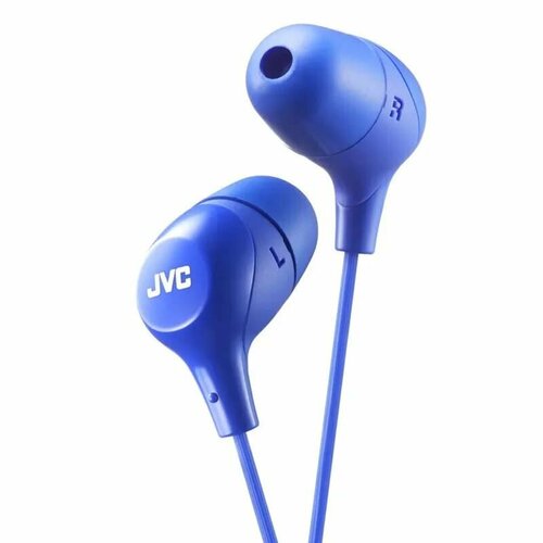 Наушники вкладыши проводные без микрофона внутриканальные разъем 35 мм синие 70000₽