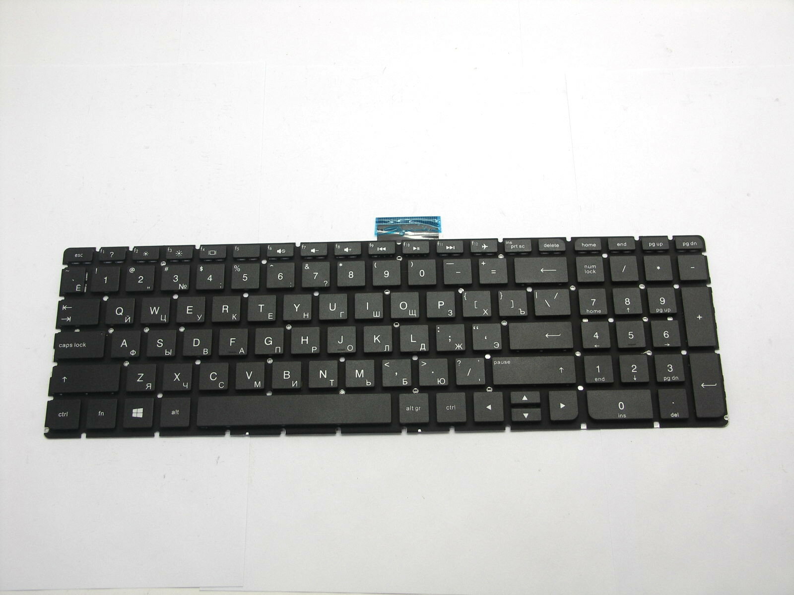 Клавиатура HP Pavilion 15-ab, 15-ae, 15-ak, 15-au, 15-bc, 15-cc, 15-cd, 15z-ab, 17-ab, 17-g, 15-ax, черная, без рамки (KBD-HP-131)