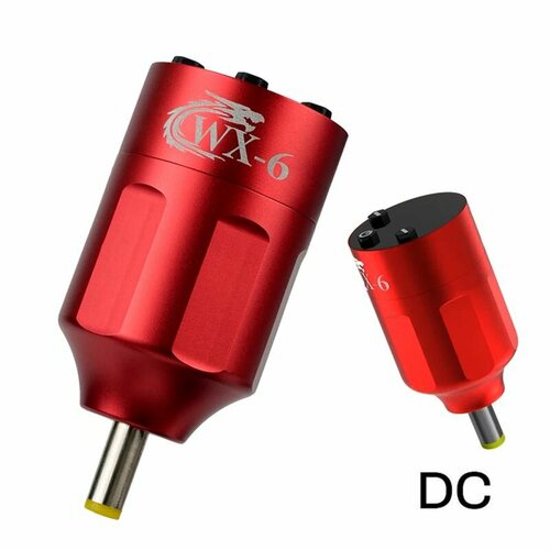           WX-6 Pro Tattoo Battery Pack DC Red