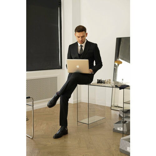 фото Костюм , размер 48, синий 0880