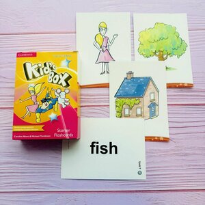 Kids box starter flashcards updated second edition. Карточки к курсу Kids box