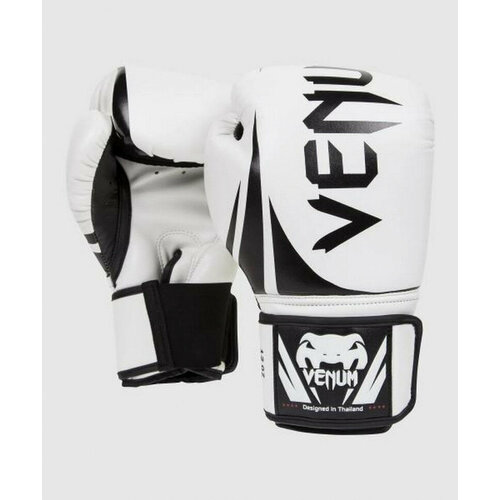 фото Боксерские перчатки venum challenger 2.0 8oz белый, черный