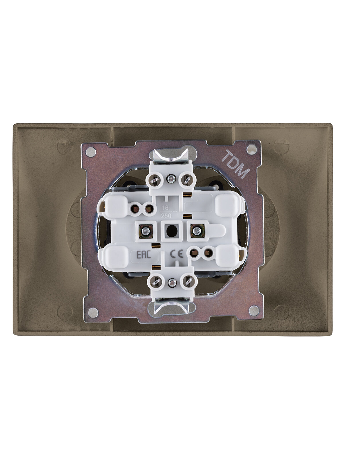 Розетка двойная 2P TDM Electric - фото №3