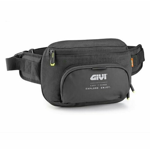Сумка поясная GIVI, черный сумка поясная спартак повседневная внутренний карман черный