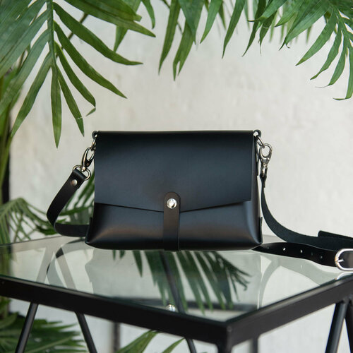 Сумка LEWSKI фактура гладкая черный 4399₽