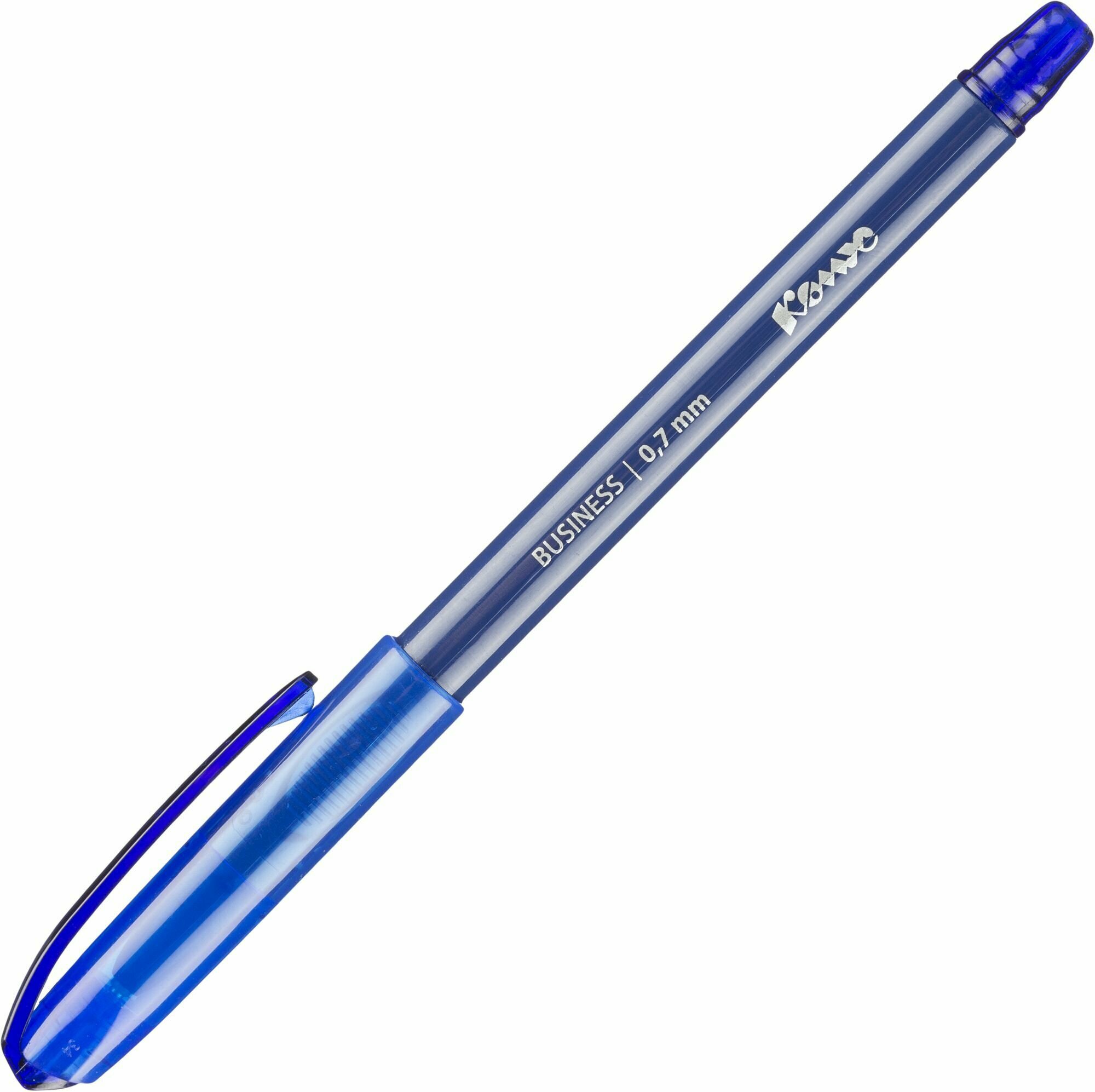 Ручка шариковая Комус Business, масляные чернила, синяя, 0.7 мм, набор 6 штук