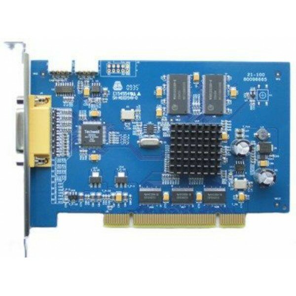 Плата видеозахвата БУ PCI-E Conexant CX25853-12Z (разъемы: RCA. 15pin)