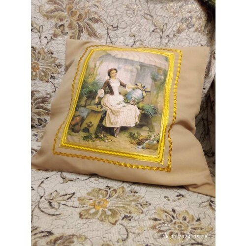 Подушка декоративная 45х45 см.