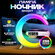 Ночник-колонка RGB Smart Light Sound Machine, луна, белая