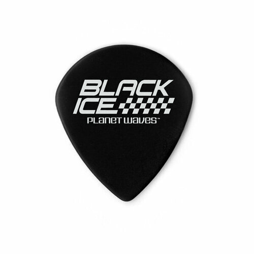 PLANET WAVES 3DBK4-100 BLACK ICE PICKS MEDIUM медиатор, средний