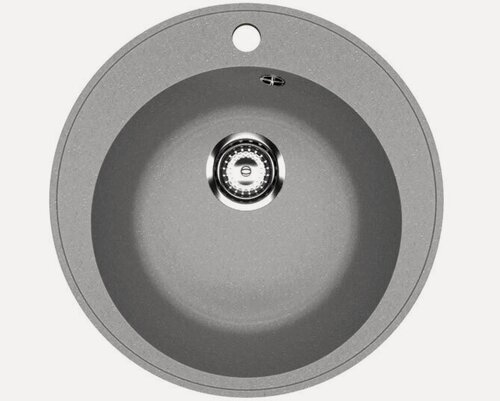 Изображение товара Мойка Suragran Standart ST-4700 GR (круглая D475мм) Светло-серый
