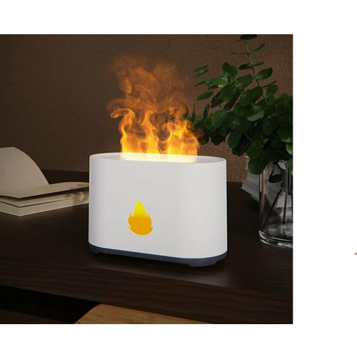 Увлажнитель воздуха с эффектом пламени белый 149000₽