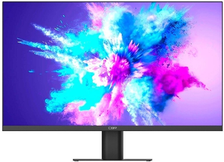 Монитор 23.8"/CBR/MF-2402/Черный/VA/1920*1080/75 Гц/VGA/DP/HDMI/Мультимедиа/FreeSync