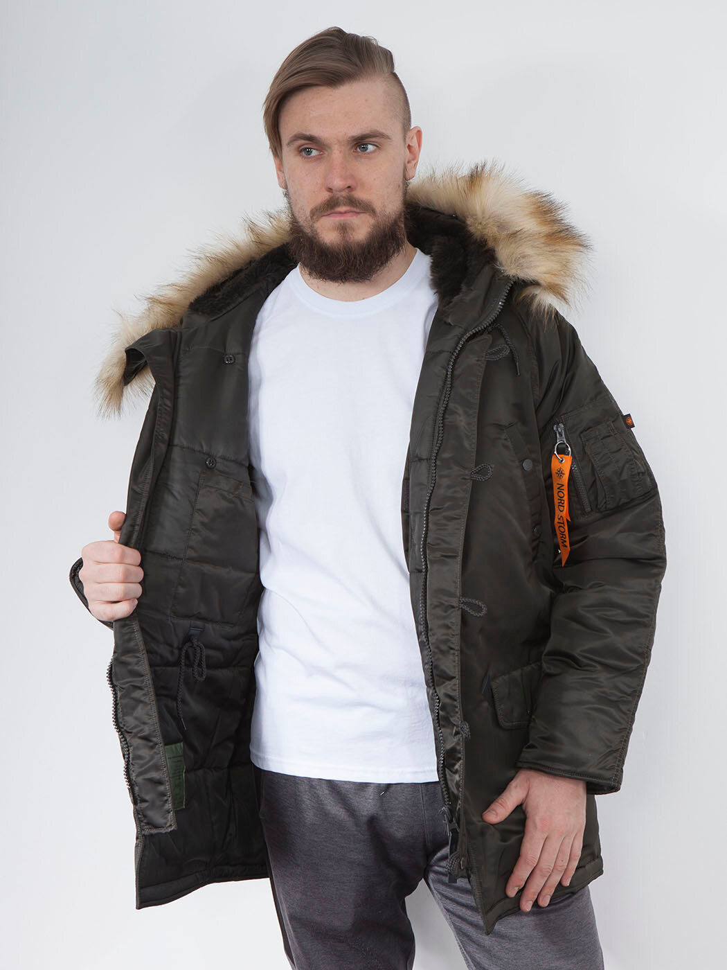 Куртка Nord Storm, размер 4XL, коричневый