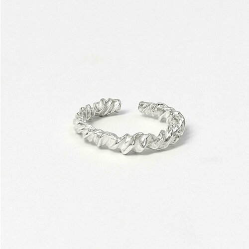 фото Кольцо кольцо fairy, серебро, 925 проба, размер 17-19, серебряный mirro jewelry