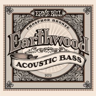 Ernie Ball 2070 струны для акуст. бас-гитары Earthwood Phosphor Bronze Acoustic Bass (45-55-80-95)