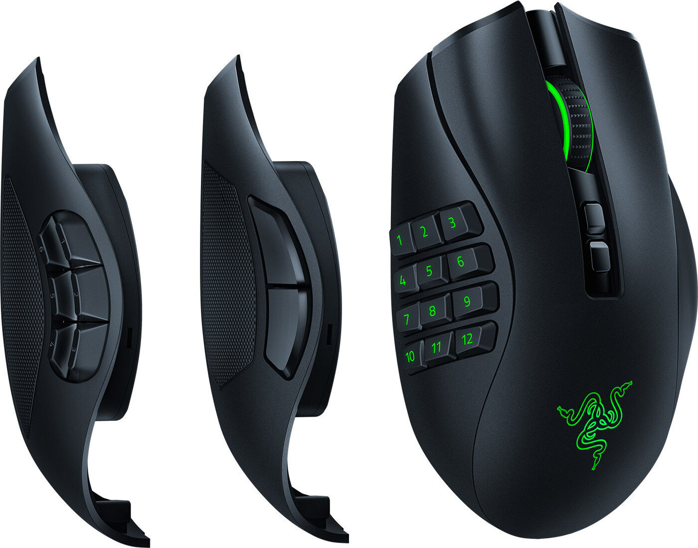 Игровая мышь беспроводная Razer Naga Pro, черный