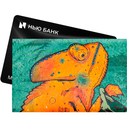 фото Кредитница new wallet, зеленый, мультиколор