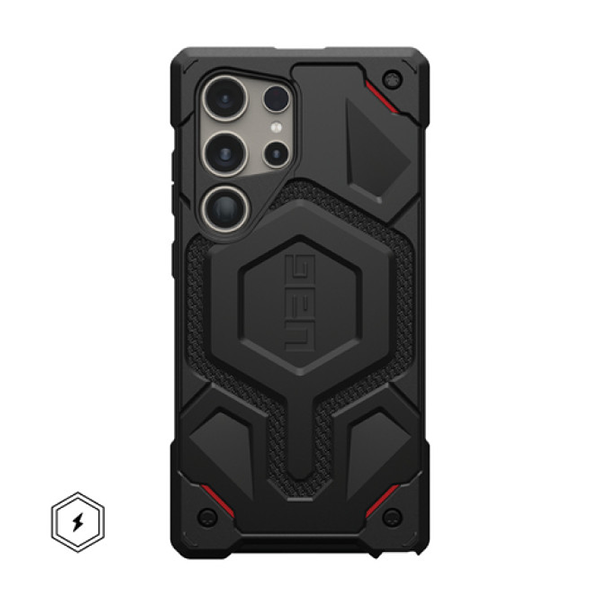 Чехол UAG Monarch Pro Kevlar для Samsung Galaxy S24 Ultra (214416113940) черный кевлар