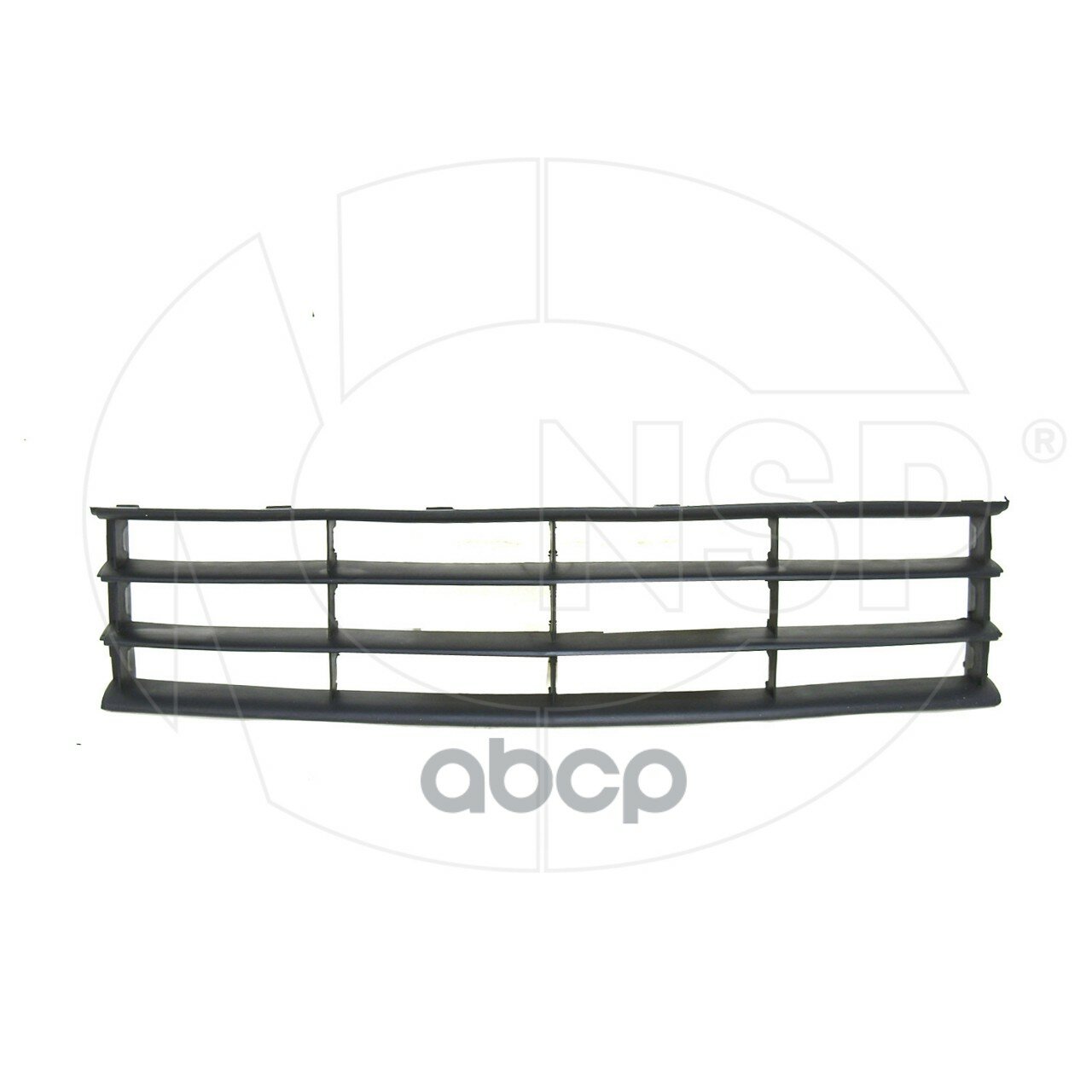 NSP NSP081Z0853677C Решетка бампера SKODA Octavia (09-) переднего центральная NSP