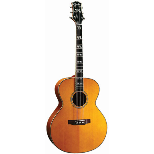 PEERLESS / Великобритания Acoustic guitar Peerless PJ-60 - Cutaway jumbo acoustic guitar with laminated maple body, 3-part maple neck and rosewood fretboard.