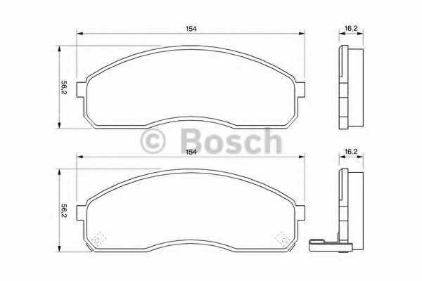 Тормозные колодки Bosch - фото №8