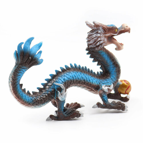 Фигурка животного Zateyo Фэнтези Китайский Дракон символ нового года, игрушка для детей коллекционная, декоративная 16 см