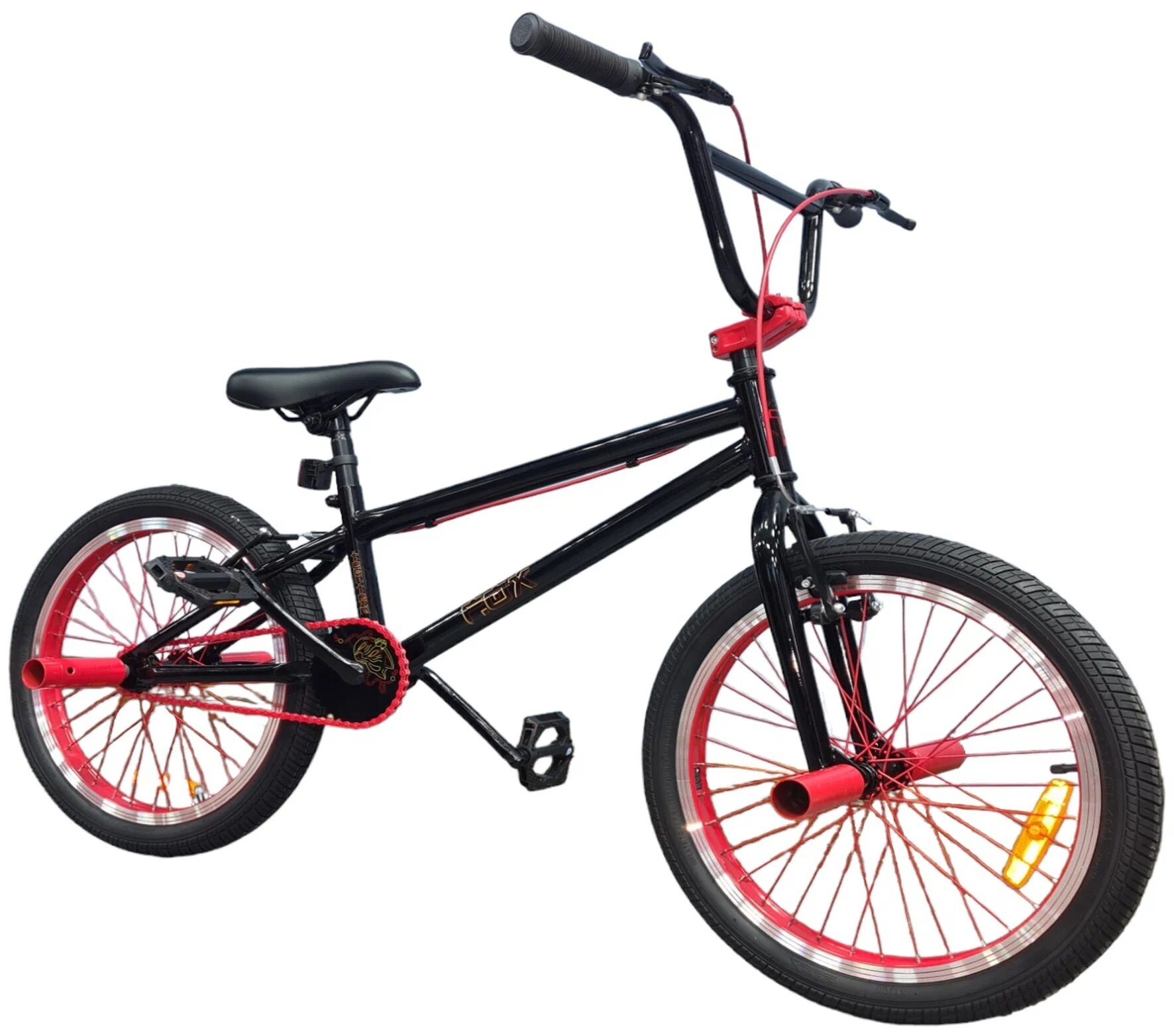 Экстремальный велосипед Tech Team Fox 20' BMX (Черно-красный)