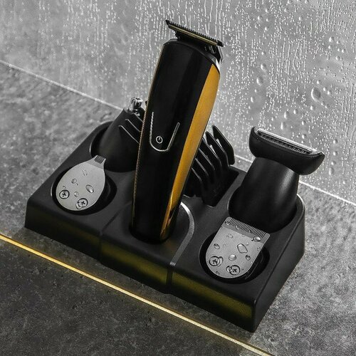 Набор для стрижки Luazon LTRI-15 5 в 1 6 Вт 36912 мм триммер АКБ чёрный 374200₽