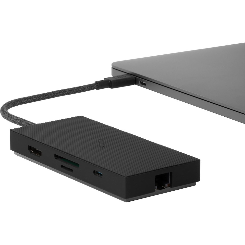 Адаптер Native Union USB-C Hub Slate, черный